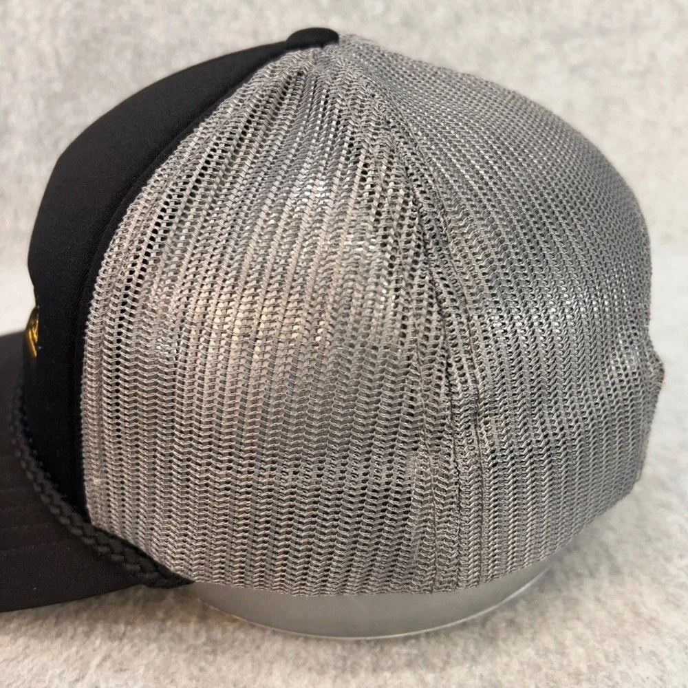 Sikes Farms Mens Black Richardson Trucker Hat Rope Cap 213 OSFM